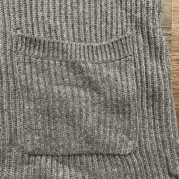 INC Concepts Cowl Neck Sweater Tunic Gray with Silver Thread Women’s Size 1X - Picture 7 of 13